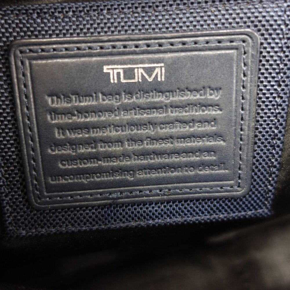 TUMI Bag Adult Black Briefcase Document Purse Japanese‎ Messenger Nylon Business - Picture 4 of 16
